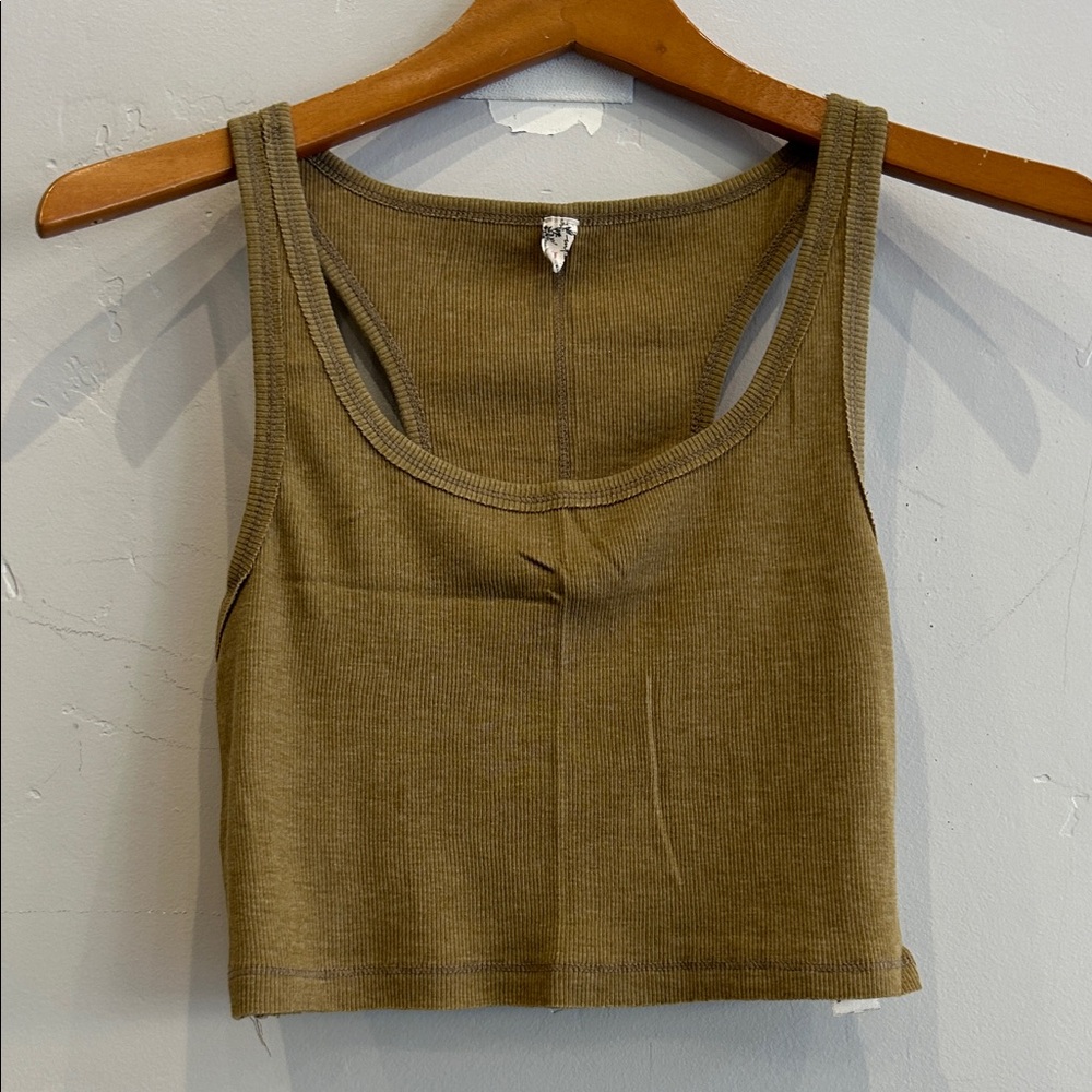 Free People Intimately Soft Racerback Crop Top - Picture 2 of 10